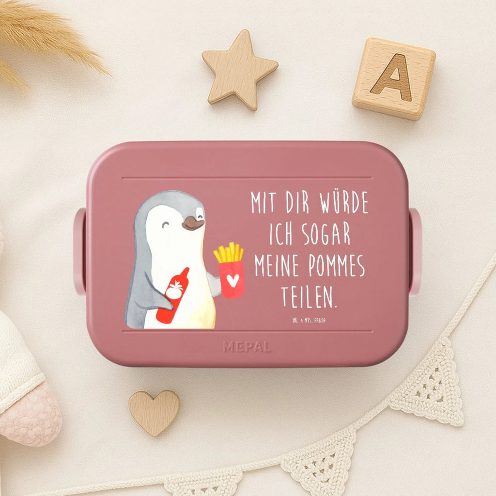 MEPAL Bentobox Pinguin Pommes Motiv Bentobox, Brotdose, Lunchbox, Liebe, Partner, Freund, Freundin, Ehemann, Ehefrau, Heiraten, Verlobung, Heiratsantrag, Liebesgeschenk, Jahrestag, Hocheitstag, für Ehemann, Liebesbeweis, Valentinstag, für Männer, Geschenk für Frauen, Hochzeitstag, Geschenk für Freundin, Mitbringsel, Geschenk für Partner