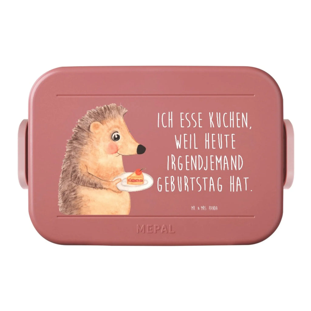 MEPAL Bentobox Igel Kuchenstück Motiv Bentobox, Lunchbox, Brotdose, Tiermotive, Gute Laune, lustige Sprüche, Tiere, Backen Geschenk, Essen Spruch, Igel, Torte, Einladung Party, Kuchen, Kuchen backen, Geburtstagskuchen