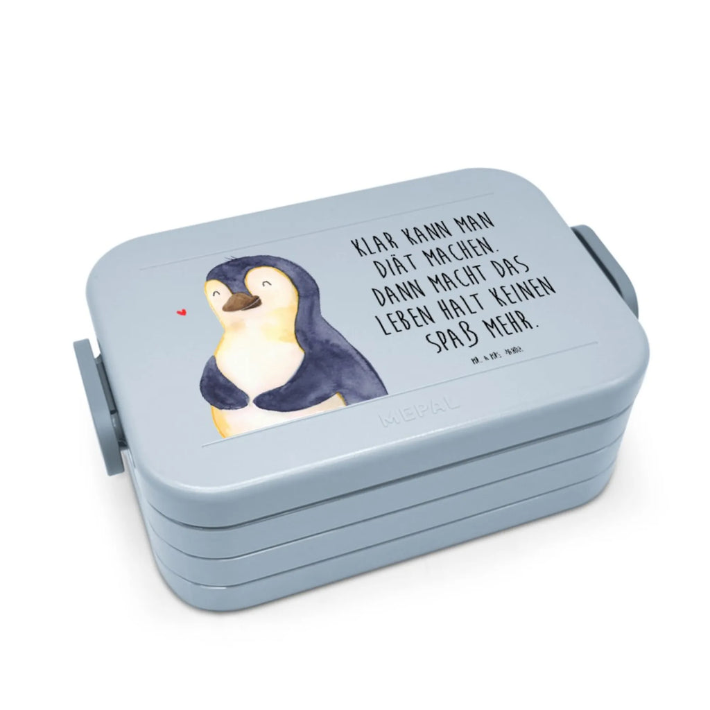 MEPAL Bentobox Pinguin Diät Motiv Bentobox, Brotdose, Lunchbox, Pinguin, Diät, Pinguine, Selbstrespekt, Abspecken, Motivation, Selbstliebe, Gewicht, Körperliebe, Abnehmen