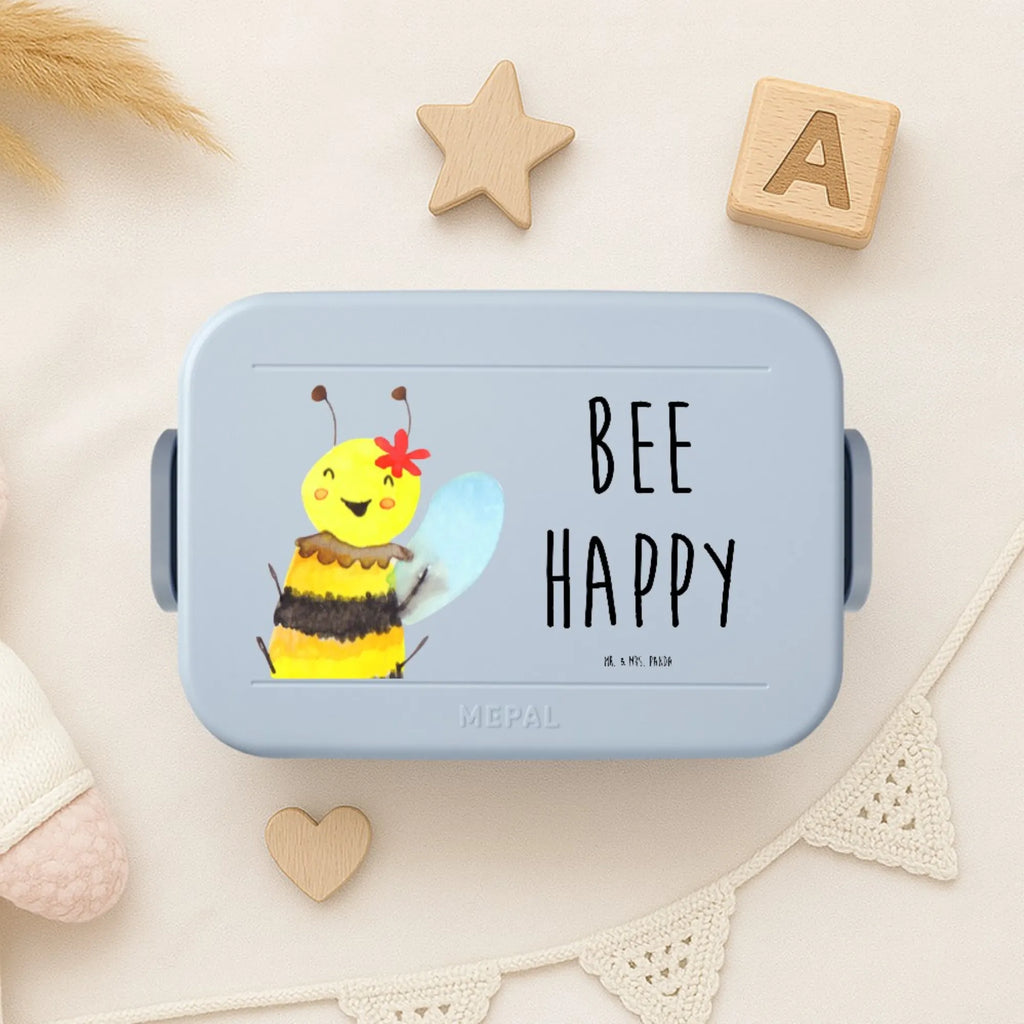 MEPAL Bentobox Biene Happy Motiv Brotdose, Lunchbox, Bentobox, Biene, Wespe, Hummel