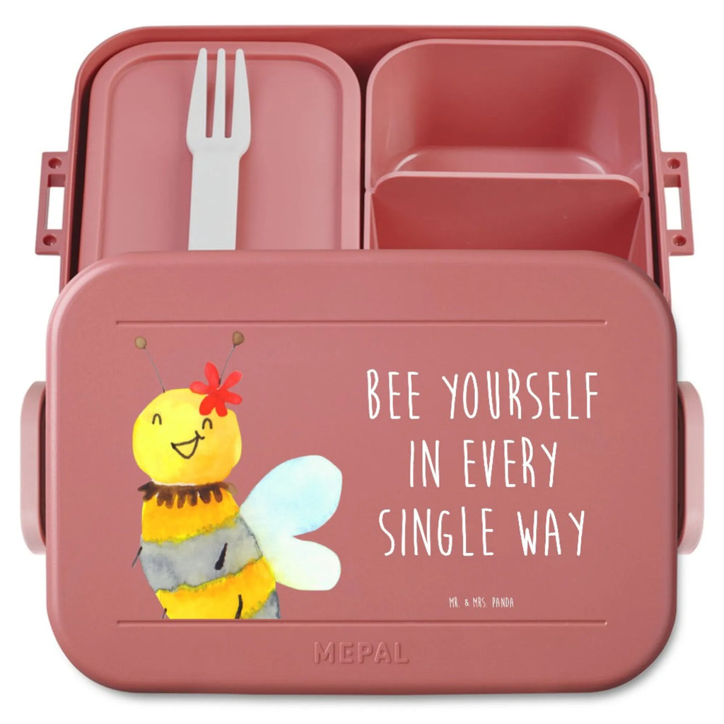 MEPAL Bentobox Biene Blume Motiv Brotdose, Lunchbox, Bentobox, Biene, Wespe, Hummel