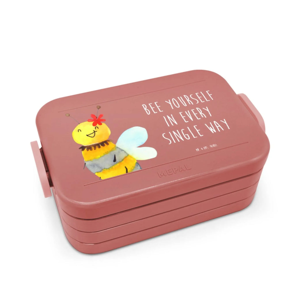 MEPAL Bentobox Biene Blume Motiv Brotdose, Lunchbox, Bentobox, Biene, Wespe, Hummel