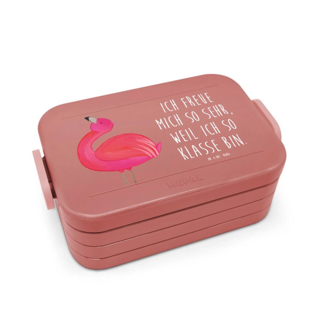 MEPAL Bentobox Flamingo Stolz Motiv Bentobox, Brotdose, Lunchbox, Flamingo, stolz, Selbstakzeptanz, Freude, Schwester, Freundin, Selbstliebe, Tochter, Mama, beste Freundin