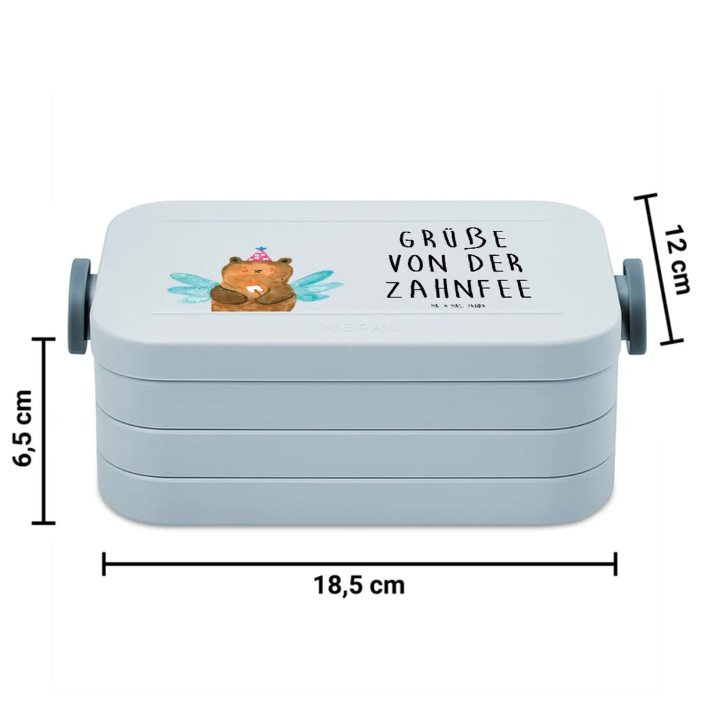 MEPAL Bentobox Bär Zahnfee Motiv Brotdose, Lunchbox, Bentobox, Bär, Teddy, Teddybär, Erster Zahn, Fee, Milchzahn, Zahnfee