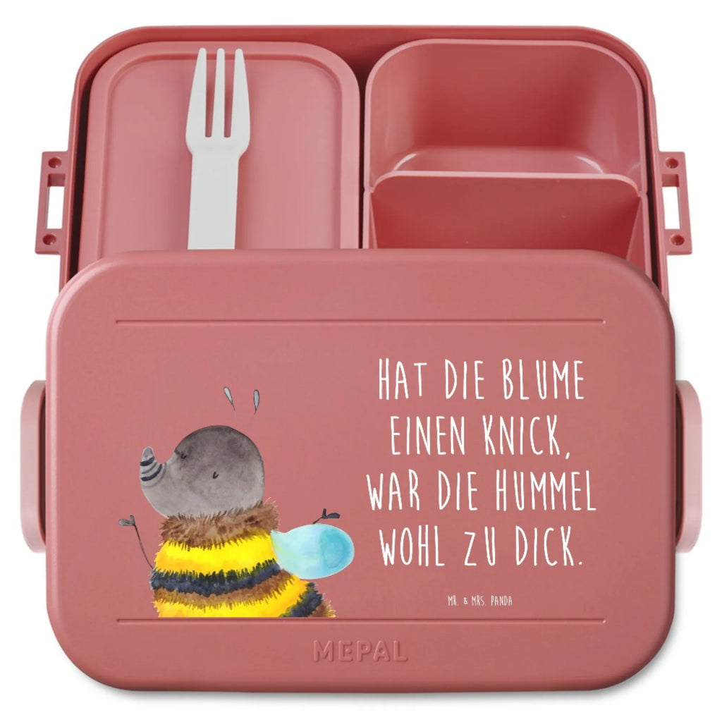 MEPAL Bentobox Hummel flauschig Motiv Bentobox, Brotdose, Lunchbox, Tiermotive, Gute Laune, lustige Sprüche, Tiere, Blume, Flauschig, Hummel, Natur, Biene
