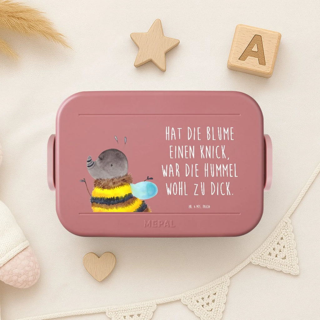 MEPAL Bentobox Hummel flauschig Motiv Bentobox, Brotdose, Lunchbox, Tiermotive, Gute Laune, lustige Sprüche, Tiere, Blume, Flauschig, Hummel, Natur, Biene