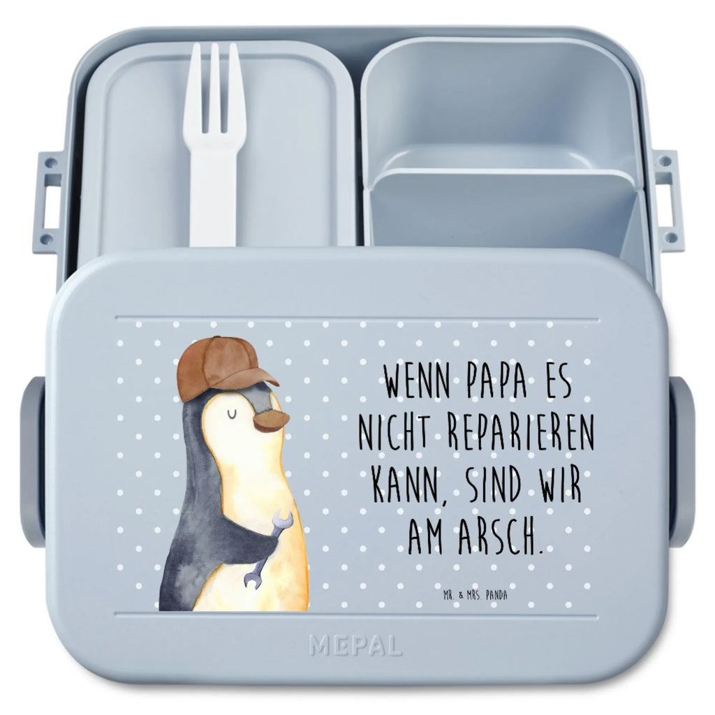 MEPAL Bentobox Wenn Papa es nicht reparieren kann, sind wir am Arsch Motiv