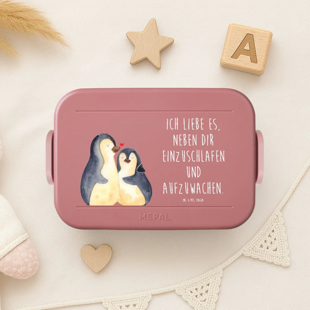 MEPAL Bentobox Pinguine Einschlafen Motiv Bentobox, Lunchbox, Brotdose, Liebe, Partner, Freund, Freundin, Ehemann, Ehefrau, Heiraten, Verlobung, Heiratsantrag, Liebesgeschenk, Jahrestag, Hocheitstag, Geschenk für Partner, Valentinstag, Geschenk für Frauen, für Männer, Hochzeitstag, Mitbringsel, Geschenk für Freundin, Liebesbeweis, für Ehemann