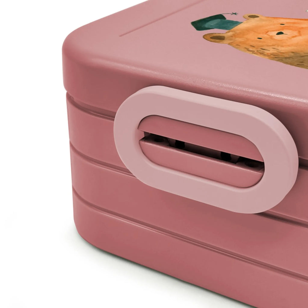 MEPAL Bentobox Bär Prüfung Motiv Lunchbox, Bentobox, Brotdose, Bär, Teddy, Teddybär, Prüfung bestanden, Abschluss, Abitur, Abschlusszeugnis, Prüfungen, Zeugnis