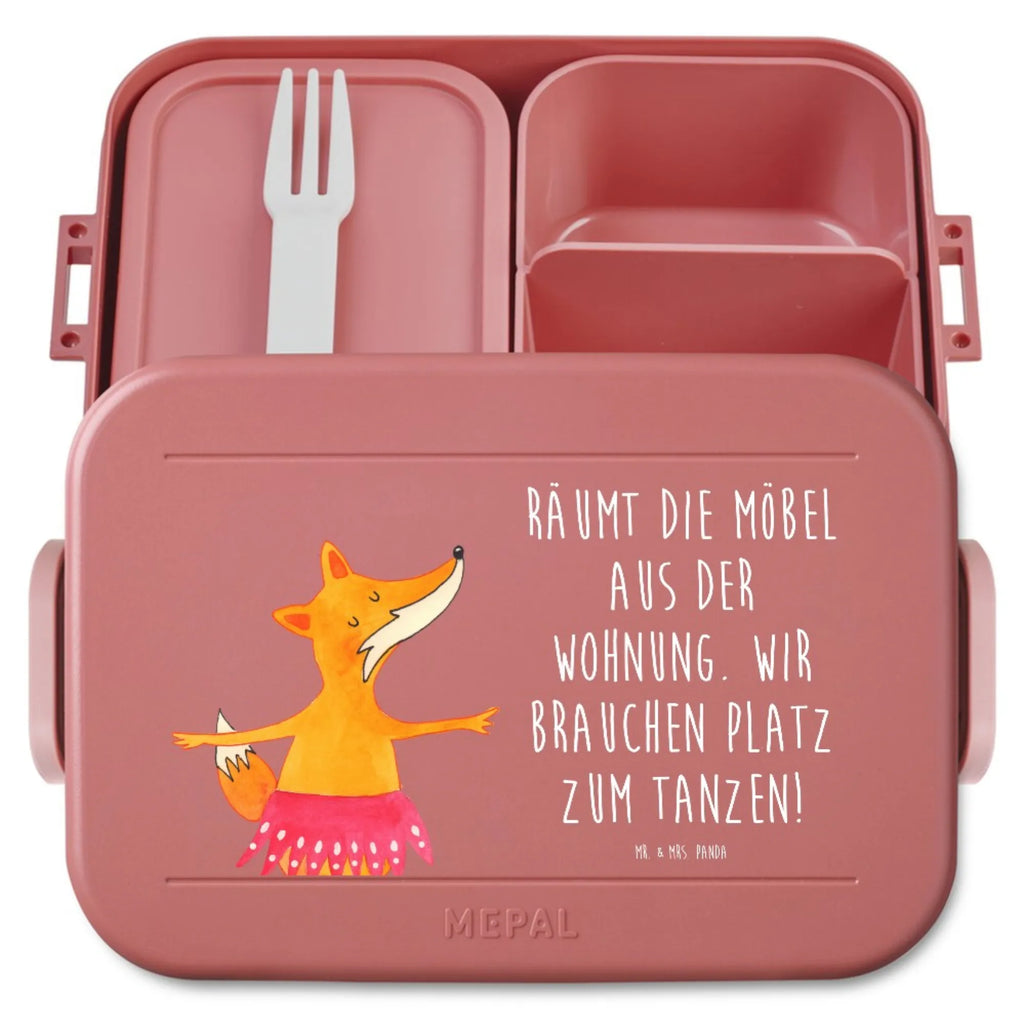 MEPAL Bentobox Fuchs Ballerina Motiv Bentobox, Lunchbox, Brotdose, Fuchs, Fuchs Spruch, Geburtstag, Tanzen, Füchse, Ballett, Füchsin, Ballerina, Tänzerin, Einladung, Party