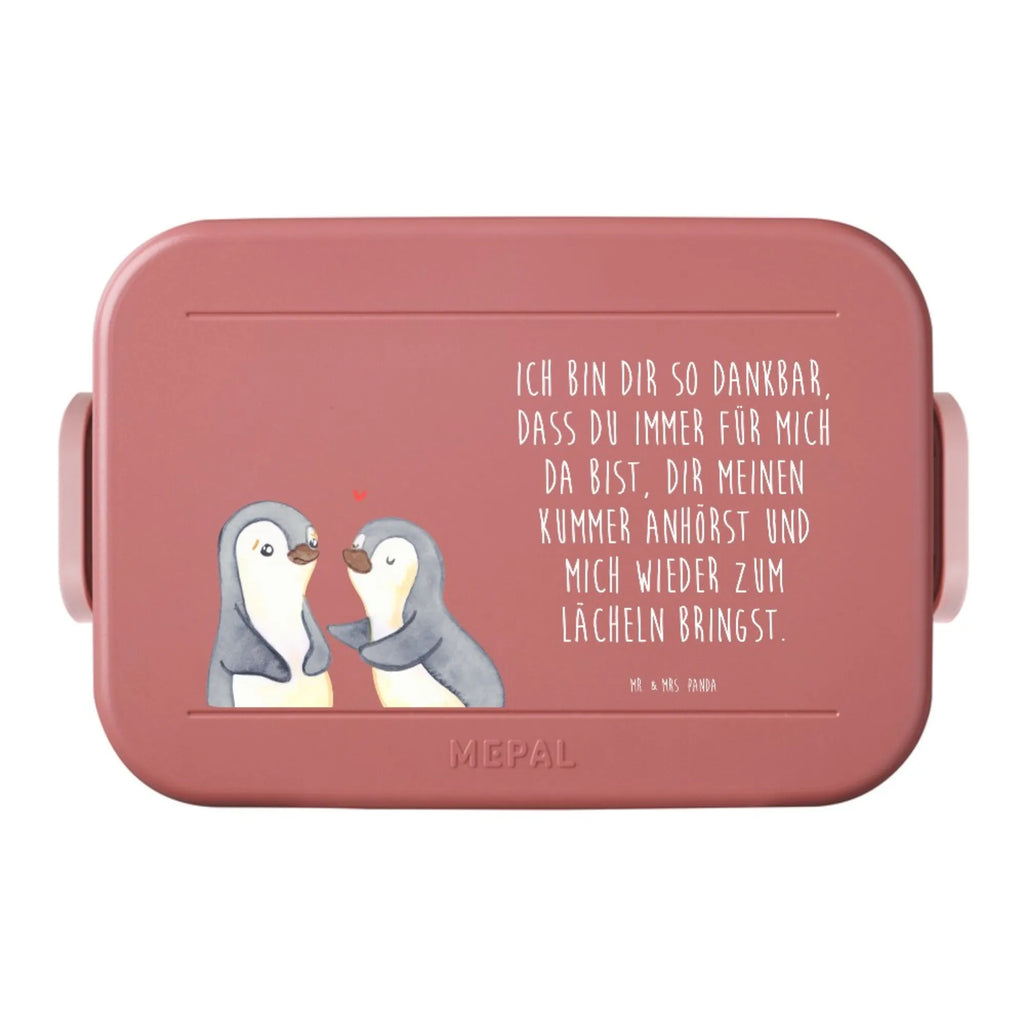MEPAL Bentobox Pinguine trösten Motiv Lunchbox, Bentobox, Brotdose, Liebe, Partner, Freund, Freundin, Ehemann, Ehefrau, Heiraten, Verlobung, Heiratsantrag, Liebesgeschenk, Jahrestag, Hocheitstag, Valentinstag, Hochzeitstag, Liebesbeweis, für Ehemann, Geschenk für Freundin, Geschenk für Partner, Mitbringsel, Geschenk für Frauen, für Männer