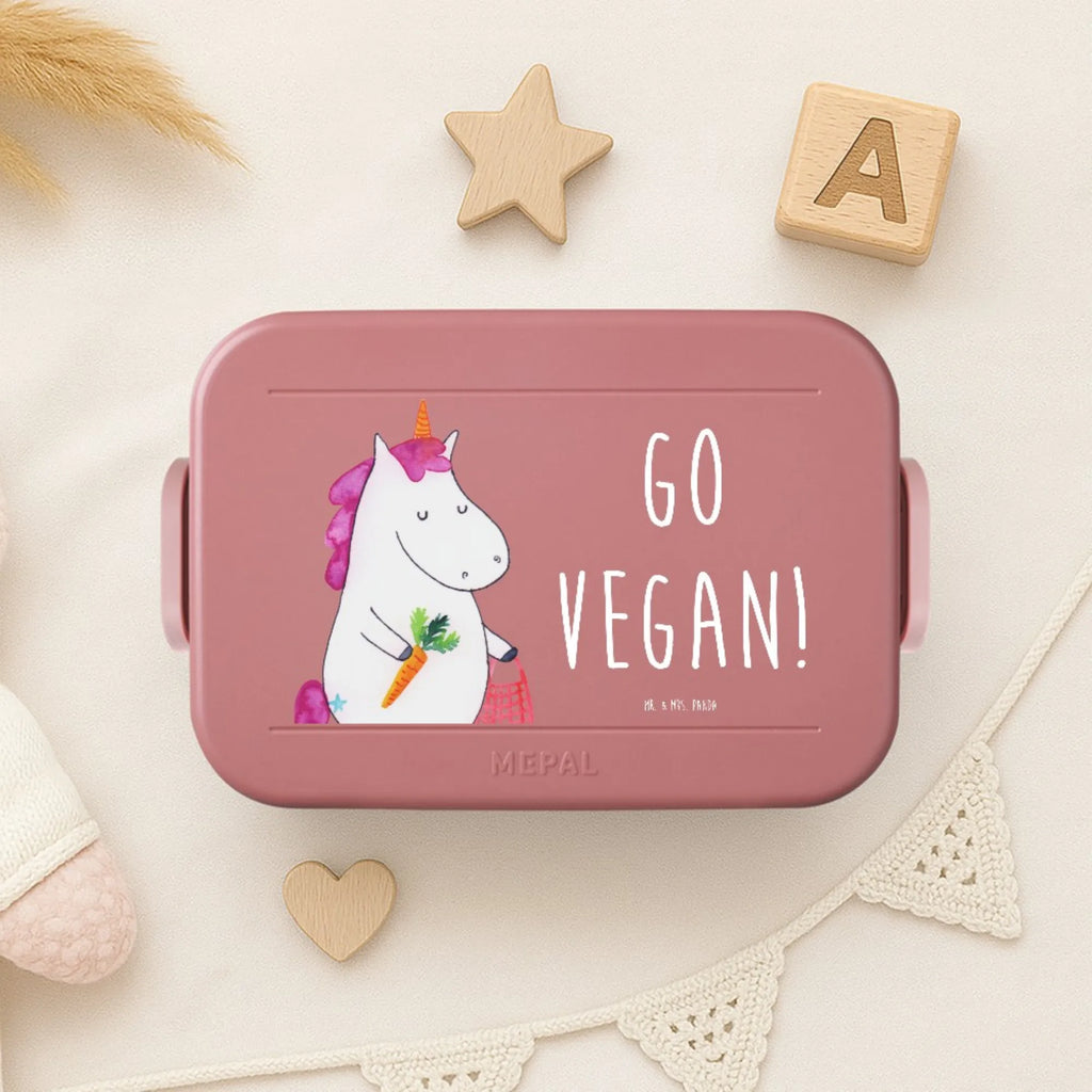 MEPAL Bentobox Einhorn Vegan Motiv Lunchbox, Bentobox, Brotdose, Einhorn, Einhörner, Einhorn Deko, Unicorn, Vegetariar, Rohkost, vegan, Gesund essen, Veganismus, Gesund leben, Veganer