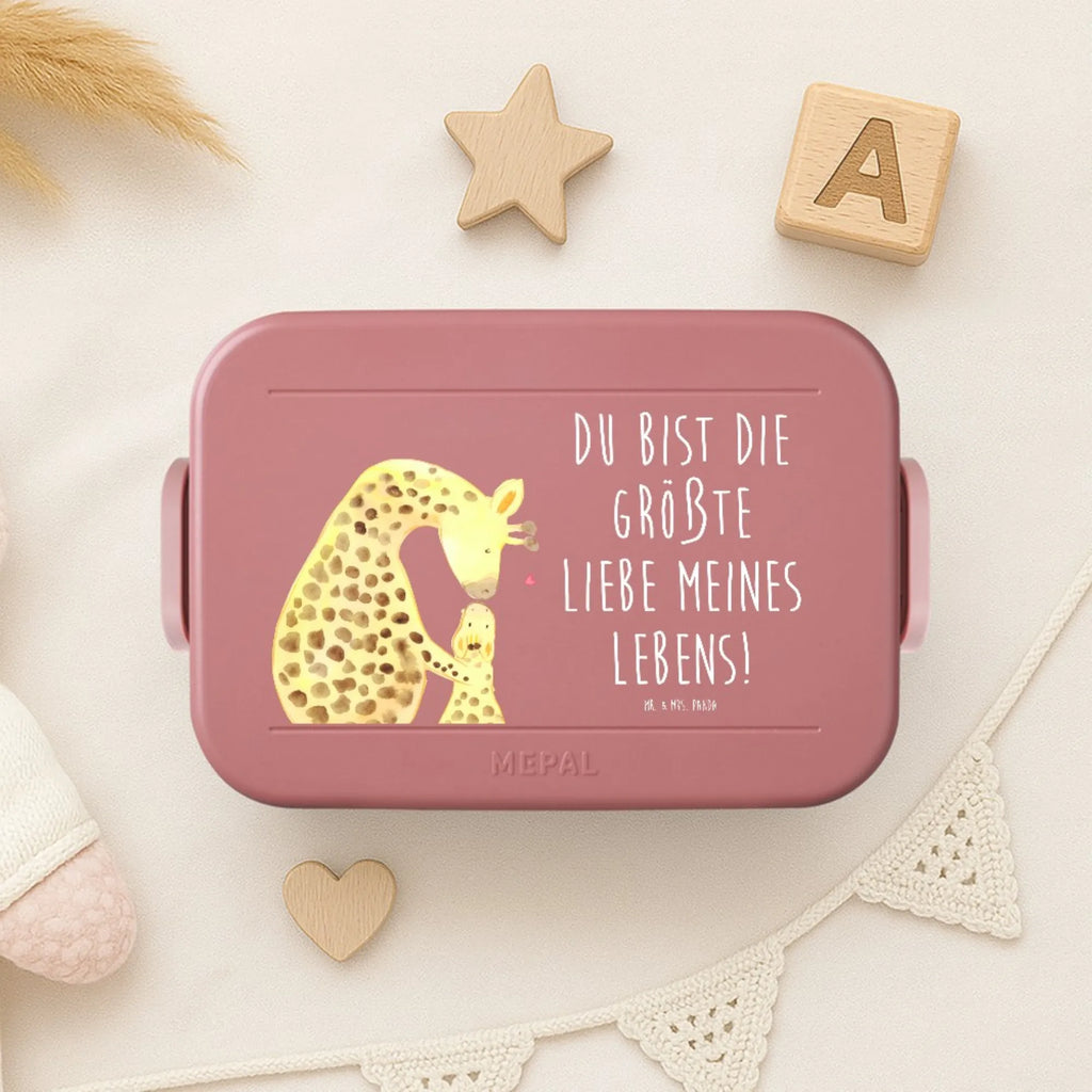 MEPAL Bentobox Giraffe Kind Motiv Bentobox, Brotdose, Lunchbox, Afrika, Wildtiere, Tochter, Mutter, Sohn, Kind, Giraffe, Lieblingsmensch, Mama