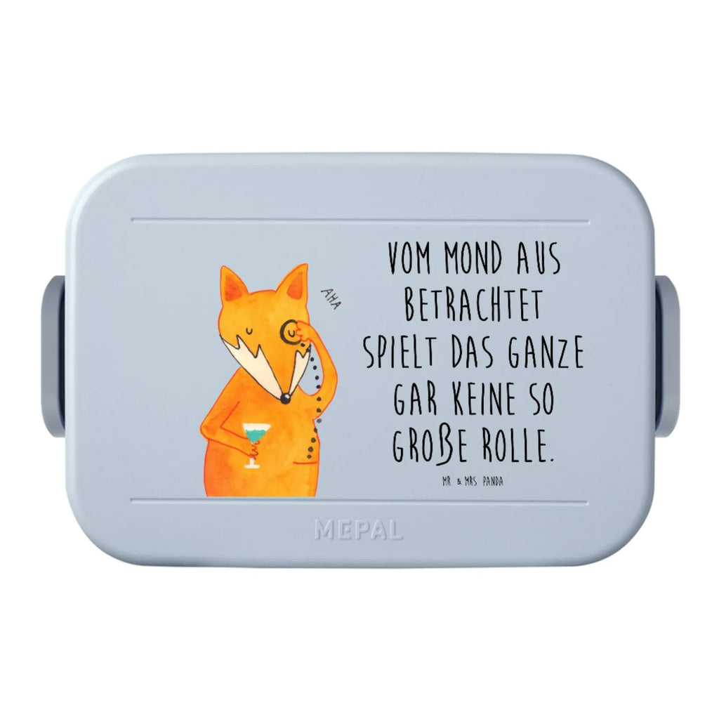 MEPAL Bentobox Fuchs Lord Motiv Bentobox, Brotdose, Lunchbox, Fuchs, Problemlösung, Füchse, Spruch lustig, tröstende Worte, Motivation Spruch, Liebeskummer Geschenk