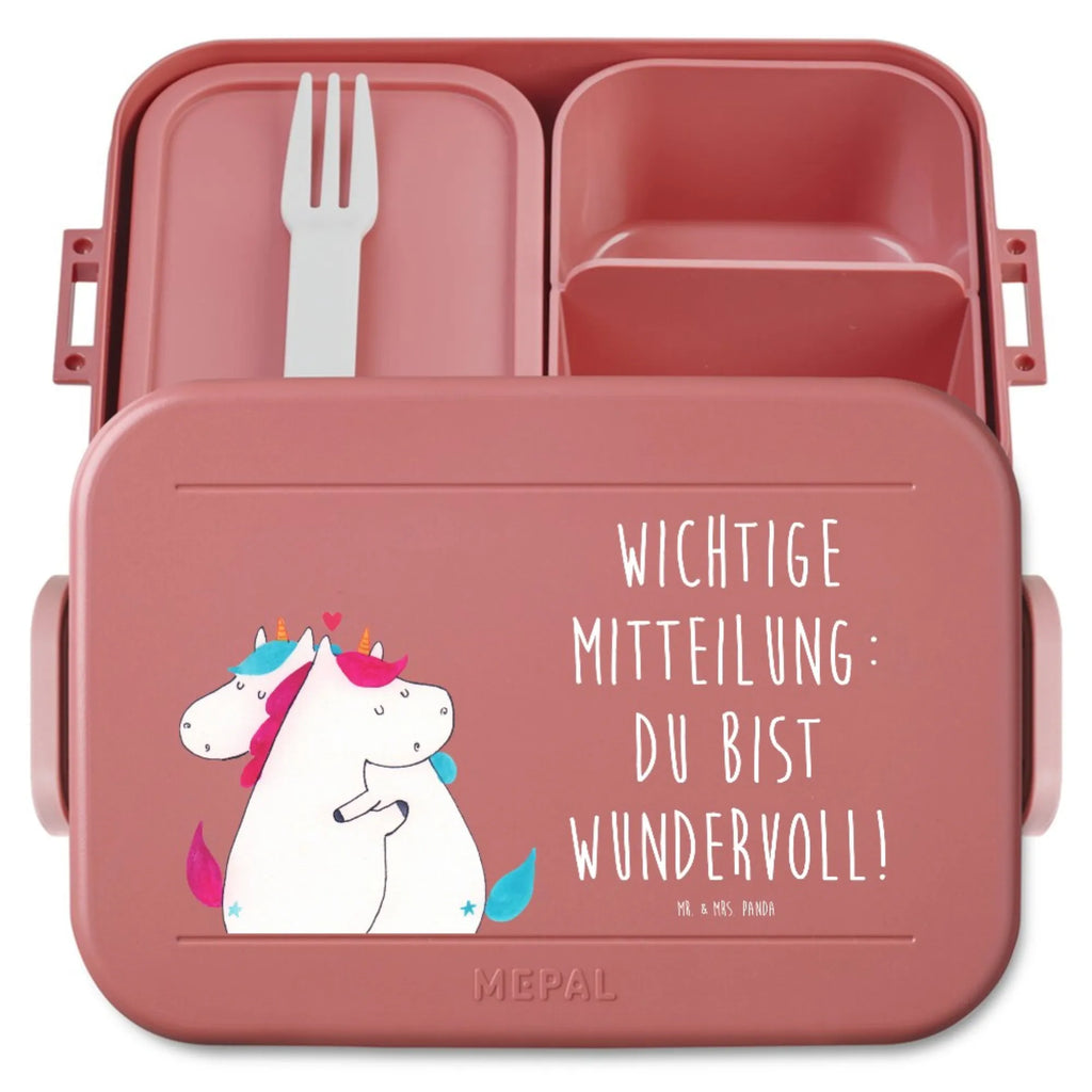 MEPAL Bentobox Einhorn Mitteilung Motiv Brotdose, Bentobox, Lunchbox, Einhorn, Einhörner, Einhorn Deko, Unicorn, Partner, Valentinstag, lustig, Valentine, Ehe, Spruch, witzig, Geschenk, Liebe