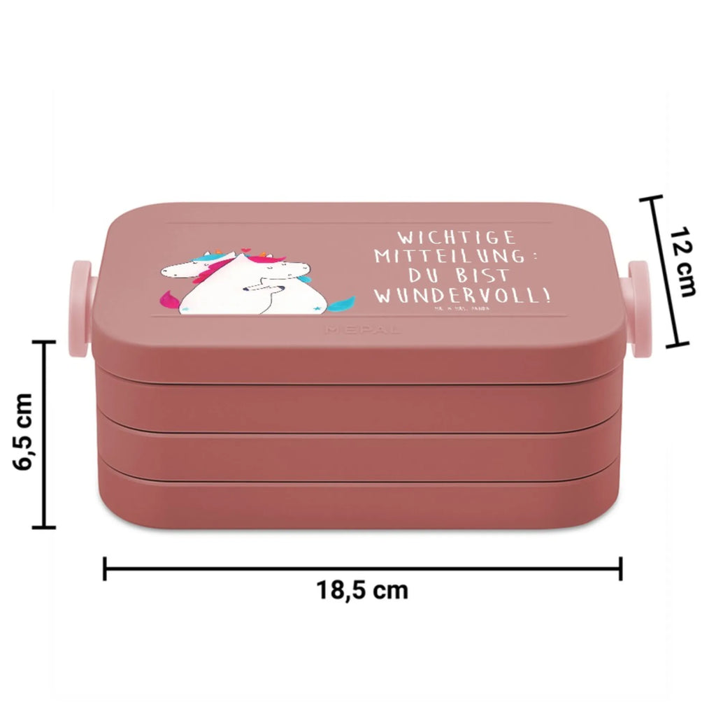 MEPAL Bentobox Einhorn Mitteilung Motiv Brotdose, Bentobox, Lunchbox, Einhorn, Einhörner, Einhorn Deko, Unicorn, Partner, Valentinstag, lustig, Valentine, Ehe, Spruch, witzig, Geschenk, Liebe