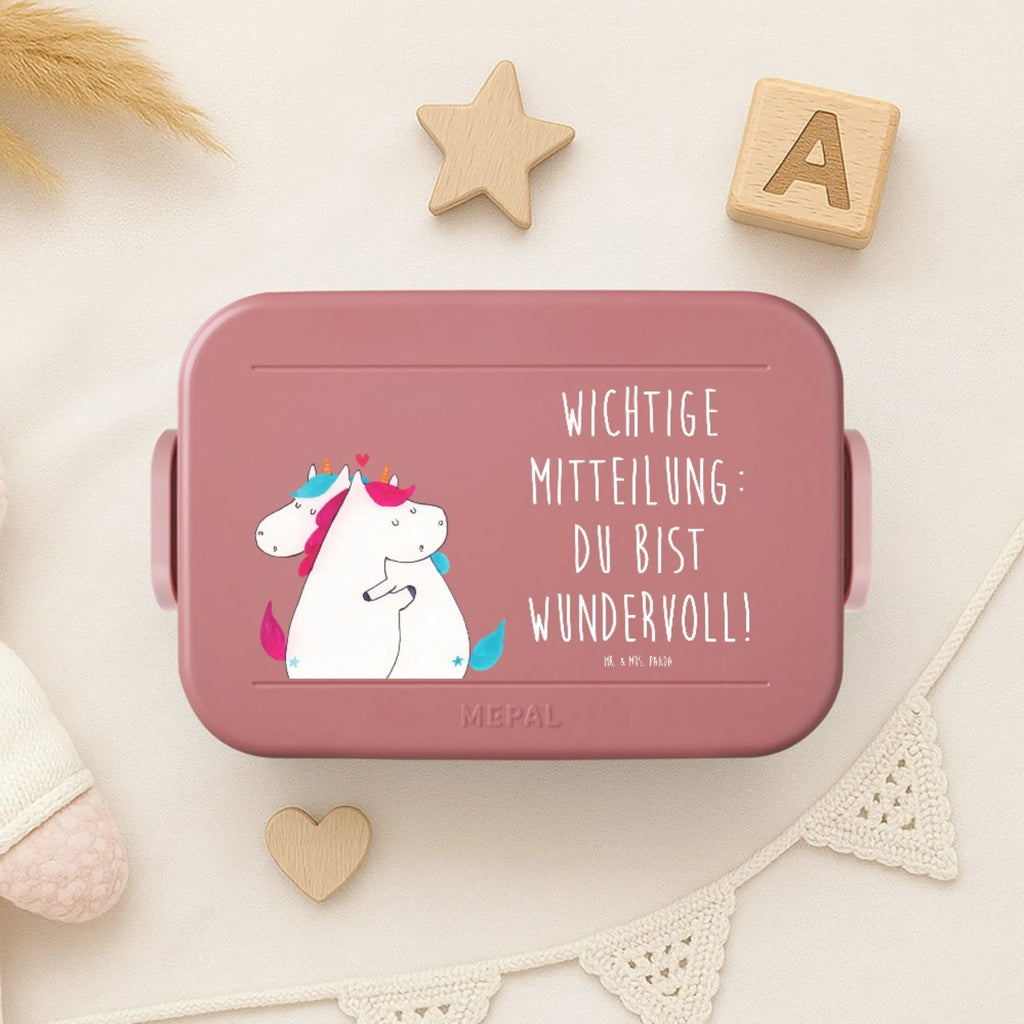 MEPAL Bentobox Einhorn Mitteilung Motiv Brotdose, Bentobox, Lunchbox, Einhorn, Einhörner, Einhorn Deko, Unicorn, Partner, Valentinstag, lustig, Valentine, Ehe, Spruch, witzig, Geschenk, Liebe
