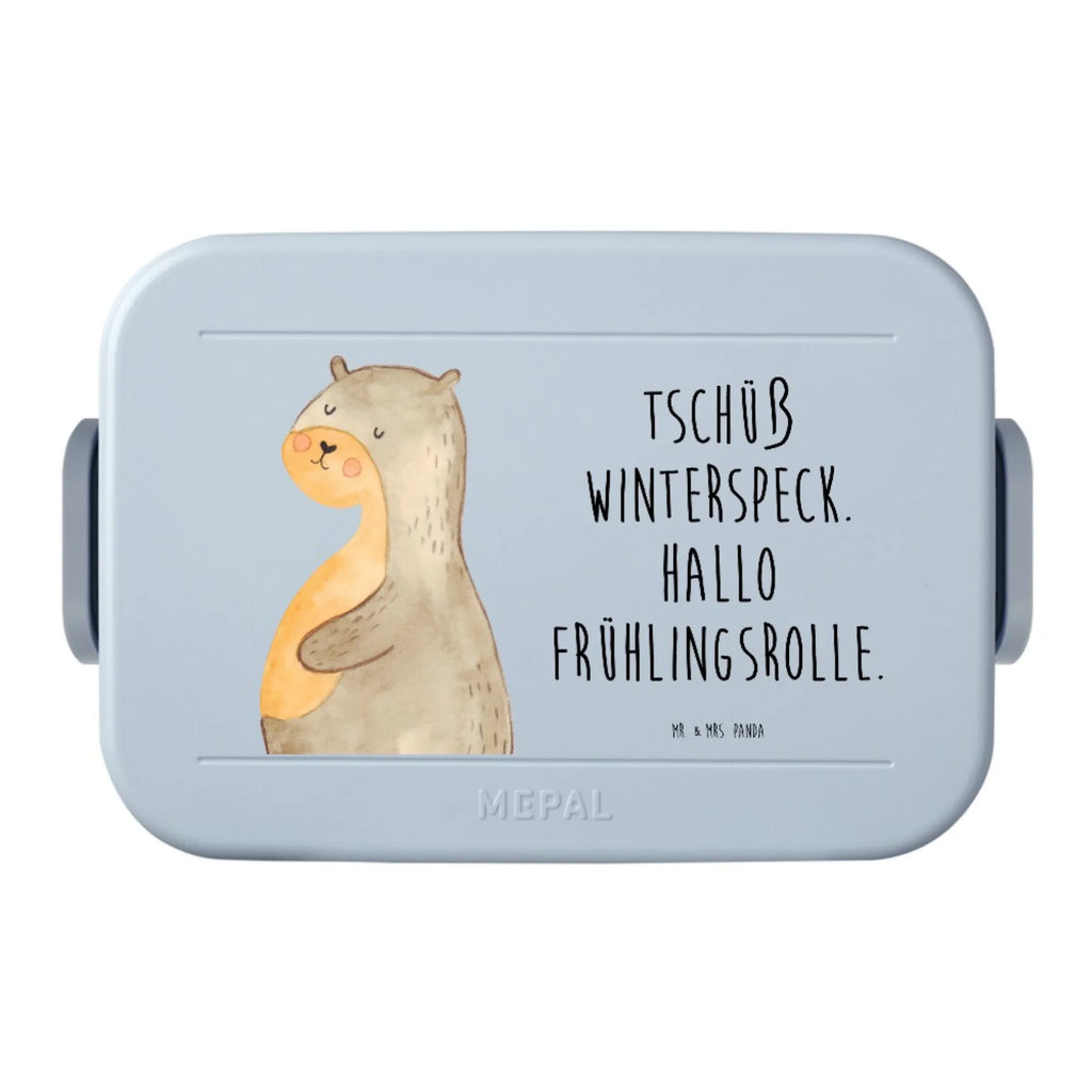 MEPAL Bentobox Otter Bauch Motiv Lunchbox, Bentobox, Brotdose, Otter, Fischotter, Seeotter, Otter Seeotter See Otter