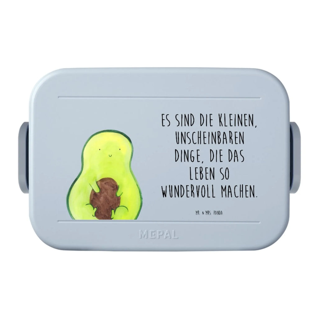 MEPAL Bentobox Avocado Kern Motiv Bentobox, Brotdose, Lunchbox, Avocado, Veggie, Vegan, Gesund, Pflanze, Avokado, Spruch Leben, Avocadokern, Kern