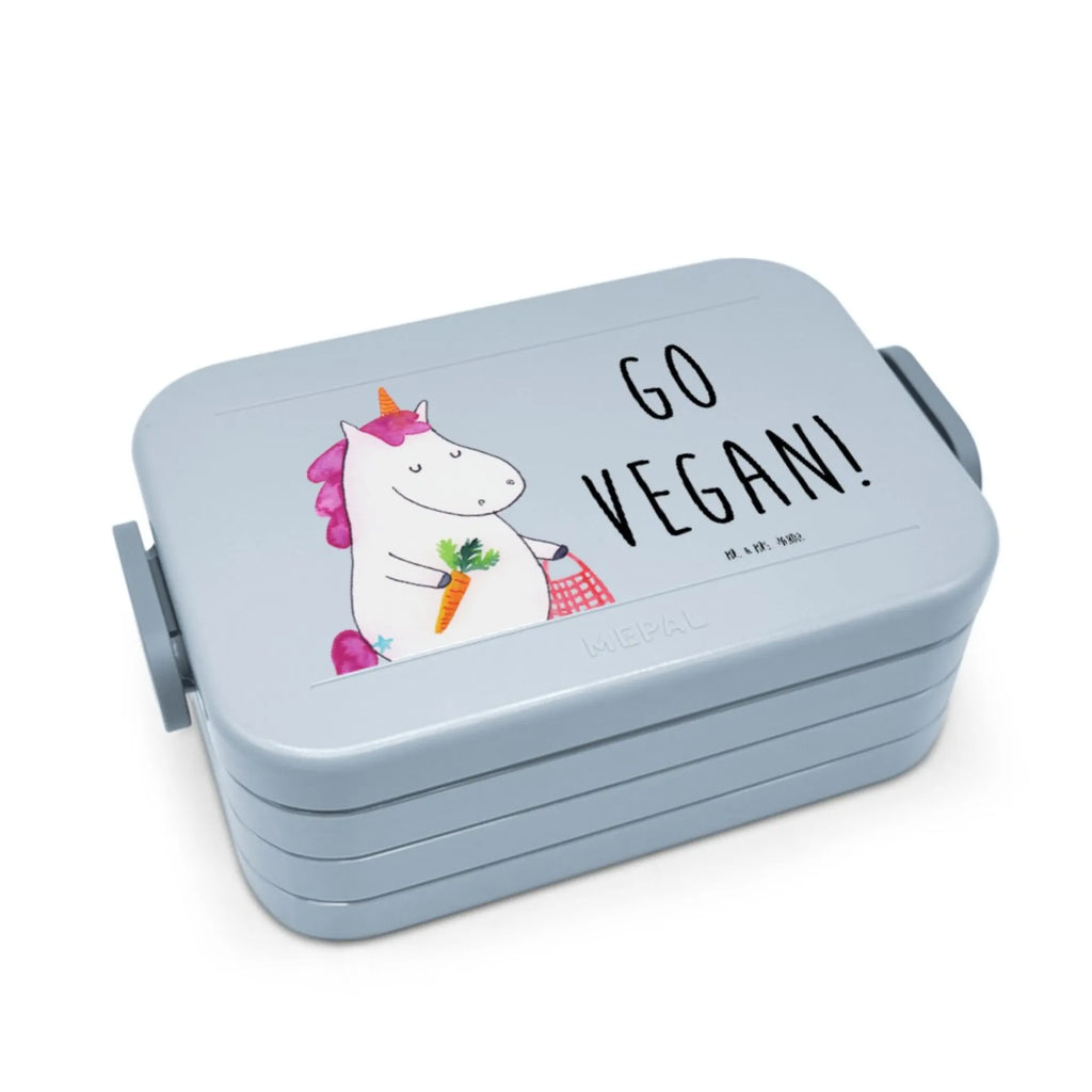 MEPAL Bentobox Einhorn Vegan Motiv Lunchbox, Bentobox, Brotdose, Einhorn, Einhörner, Einhorn Deko, Unicorn, Vegetariar, Rohkost, vegan, Gesund essen, Veganismus, Gesund leben, Veganer