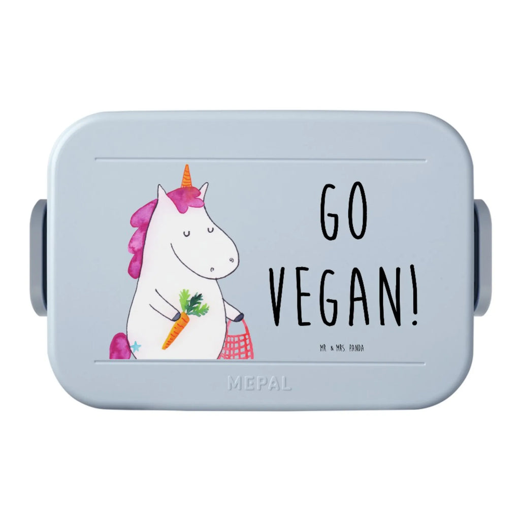 MEPAL Bentobox Einhorn Vegan Motiv Lunchbox, Bentobox, Brotdose, Einhorn, Einhörner, Einhorn Deko, Unicorn, Vegetariar, Rohkost, vegan, Gesund essen, Veganismus, Gesund leben, Veganer