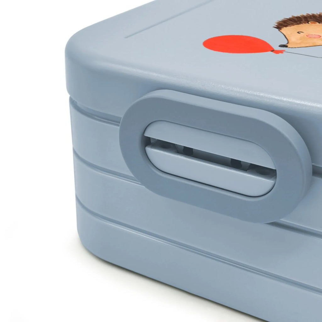 MEPAL Bentobox Igel Luftballon Motiv Bentobox, Lunchbox, Brotdose, Tiermotive, Gute Laune, lustige Sprüche, Tiere, Herzlichen Glückwunsch, Geburtstag, Geburtstagskind, Igel, Ballon, Glückwunsch, Happy Birthday
