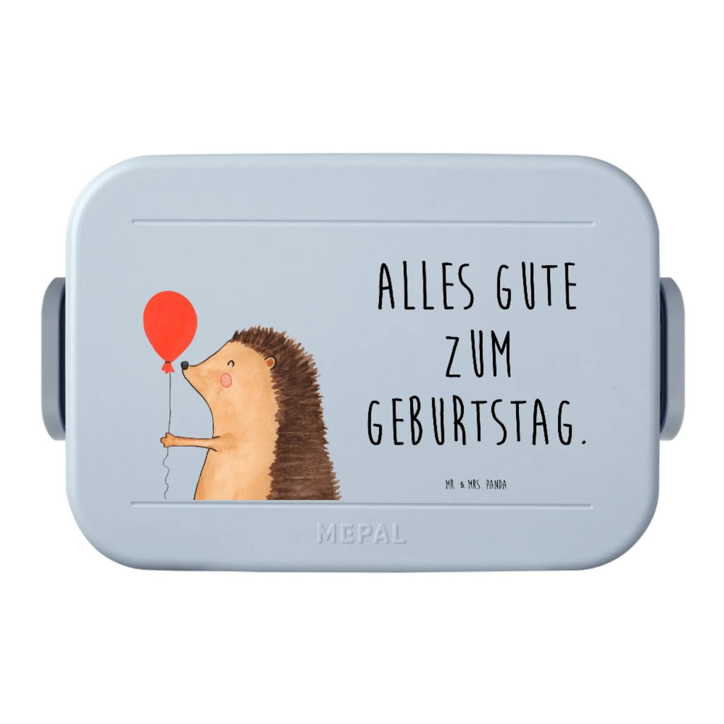 MEPAL Bentobox Igel Luftballon Motiv Bentobox, Lunchbox, Brotdose, Tiermotive, Gute Laune, lustige Sprüche, Tiere, Herzlichen Glückwunsch, Geburtstag, Geburtstagskind, Igel, Ballon, Glückwunsch, Happy Birthday