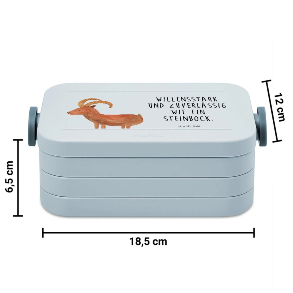 MEPAL Bentobox Sternzeichen Steinbock Motiv Bentobox, Brotdose, Lunchbox, Tierkreiszeichen, Sternzeichen, Horoskop, Astrologie, Aszendent, Geschenk Dezember, Ziege, Steinböcke, Steinbock Geschenk, Steinbock Sternzeichen, Geburtstag Januar, Geburtstag Dezember, Bock, Geschenk Januar