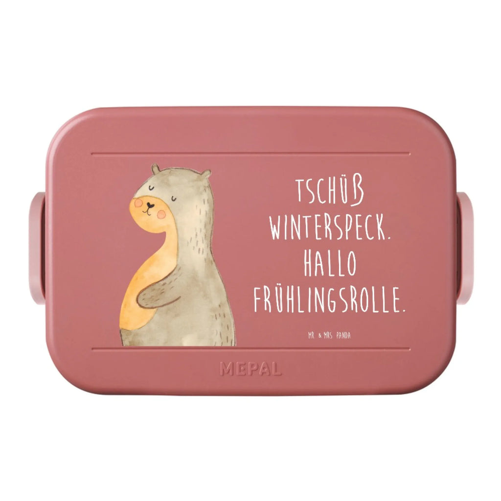 MEPAL Bentobox Otter Bauch Motiv Lunchbox, Bentobox, Brotdose, Otter, Fischotter, Seeotter, Otter Seeotter See Otter