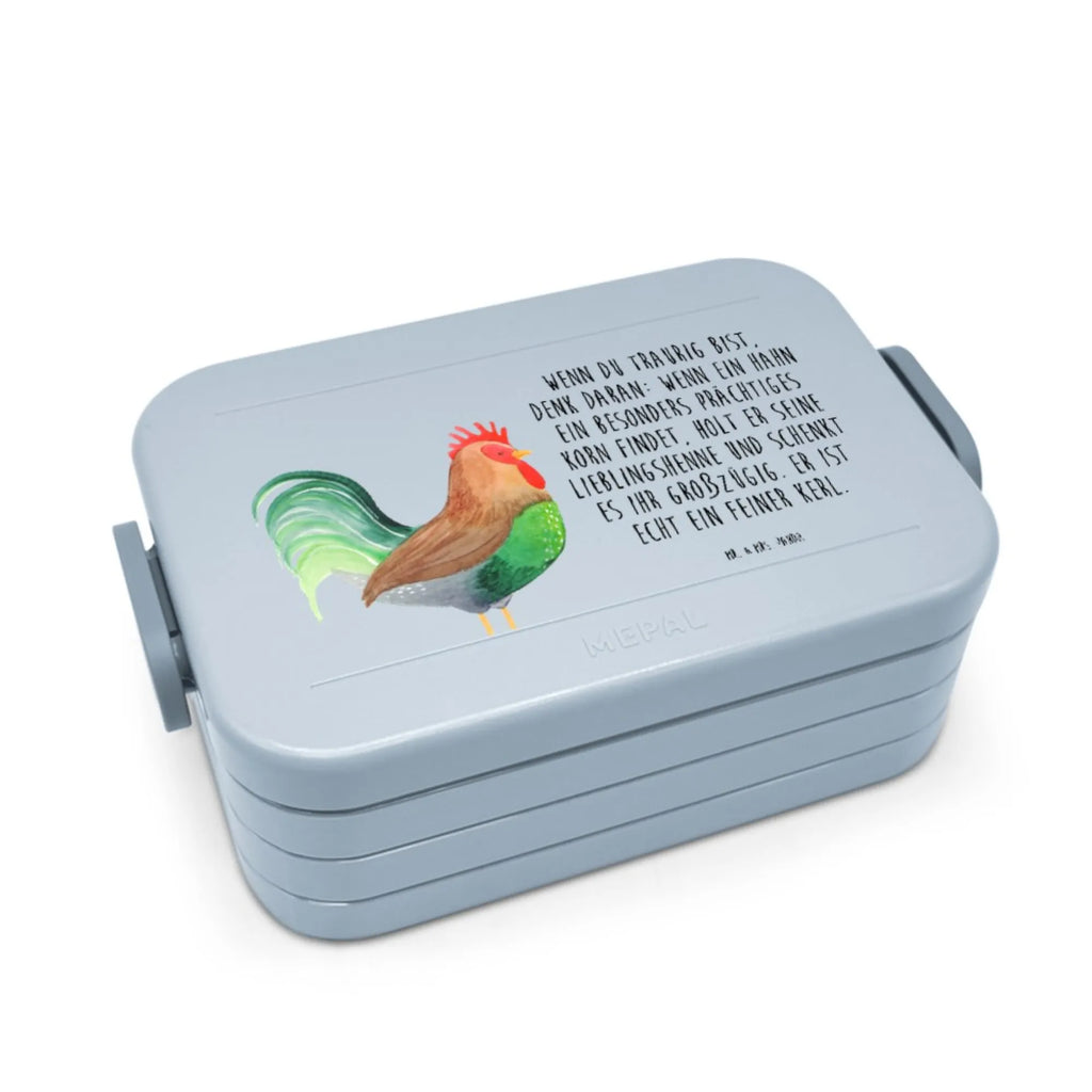 MEPAL Bentobox Hahn Korn Motiv Bentobox, Brotdose, Lunchbox, Bauernhof, Hoftiere, Landwirt, Landwirtin, Hahn, Eier, Korn, Natur, Henne