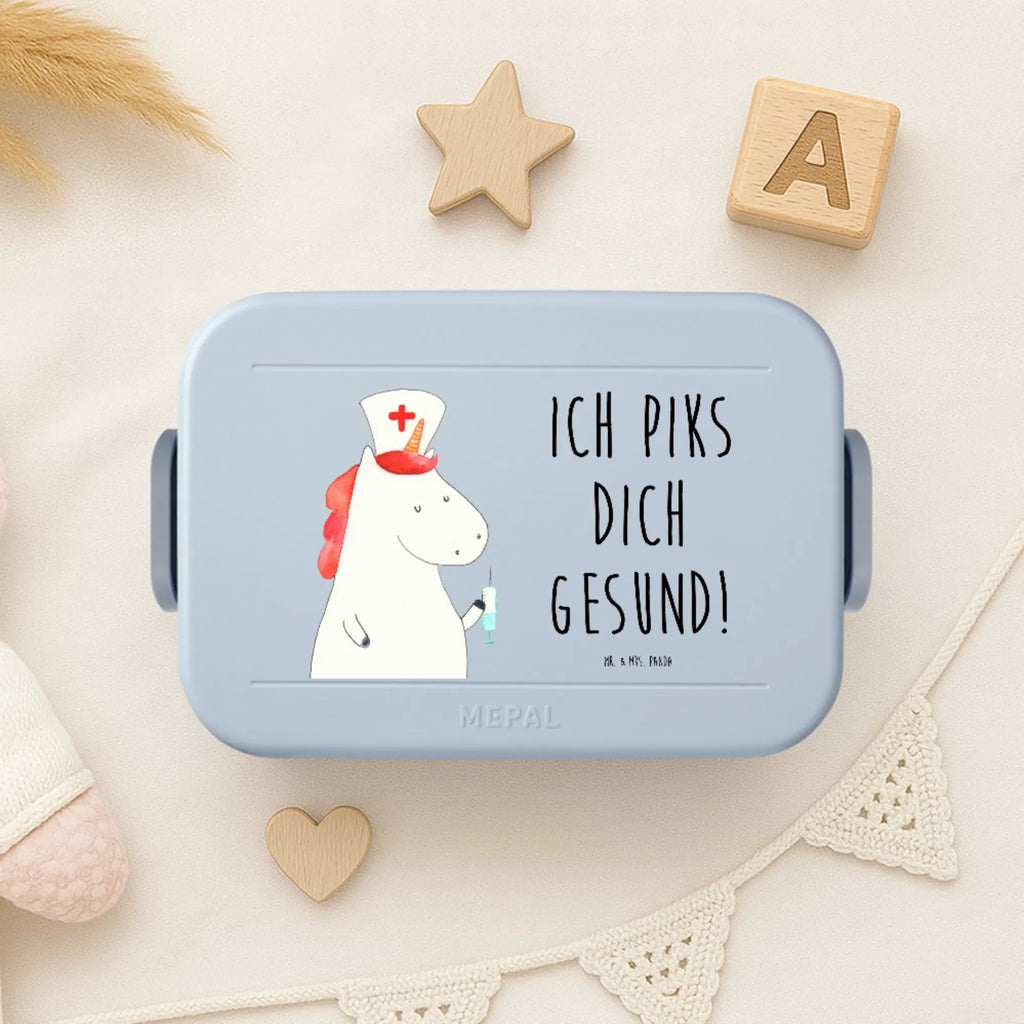 MEPAL Bentobox Einhorn Krankenschwester Motiv Lunchbox, Bentobox, Brotdose, Einhorn, Einhörner, Einhorn Deko, Unicorn, Krankenpfleger Geschenk, Krankenschwester Dankeschön, Krankenschwester Geschenk, Krankenhaus, Krankenpflegerin, Ärztin Geschenk