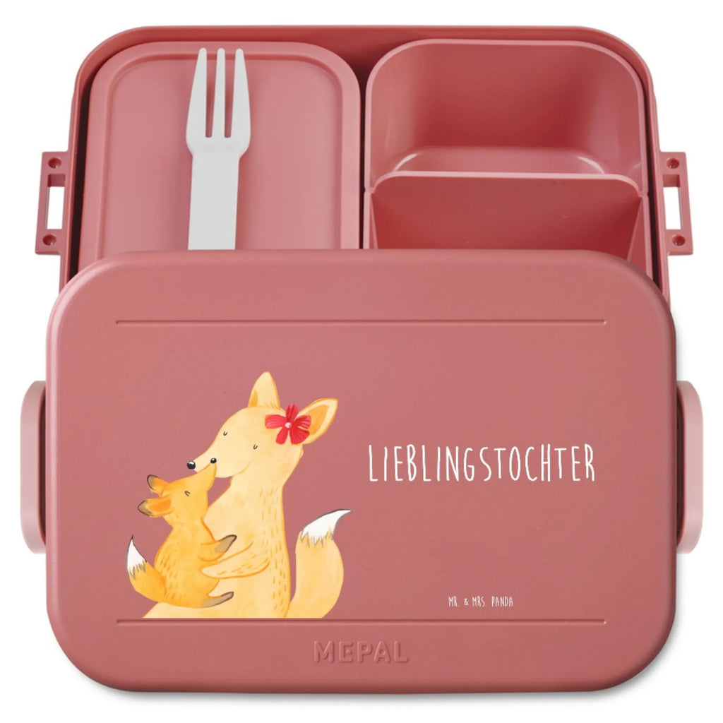 MEPAL Bentobox Fuchs Mama Motiv Brotdose, Lunchbox, Bentobox, Familie, Vatertag, Muttertag, Bruder, Schwester, Mama, Papa, Oma, Opa, Mutter, Geschenk, Lieblingstochter, Beste Tochter, Tochter