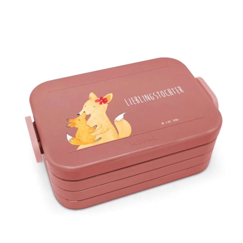 MEPAL Bentobox Fuchs Mama Motiv Brotdose, Lunchbox, Bentobox, Familie, Vatertag, Muttertag, Bruder, Schwester, Mama, Papa, Oma, Opa, Mutter, Geschenk, Lieblingstochter, Beste Tochter, Tochter
