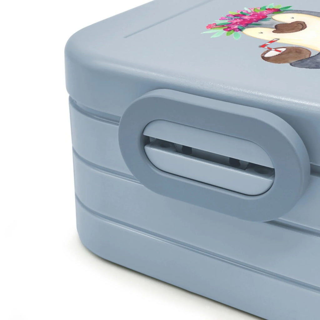 MEPAL Bentobox Pinguin Kokosnuss Motiv Brotdose, Bentobox, Lunchbox, Pinguin, Aloha, Pinguine, Urlaub, Hawaii, Kokosnuss