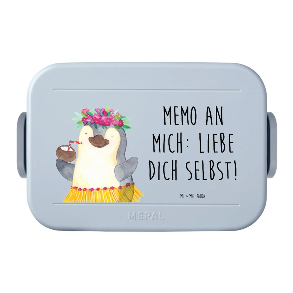 MEPAL Bentobox Pinguin Kokosnuss Motiv Brotdose, Bentobox, Lunchbox, Pinguin, Aloha, Pinguine, Urlaub, Hawaii, Kokosnuss