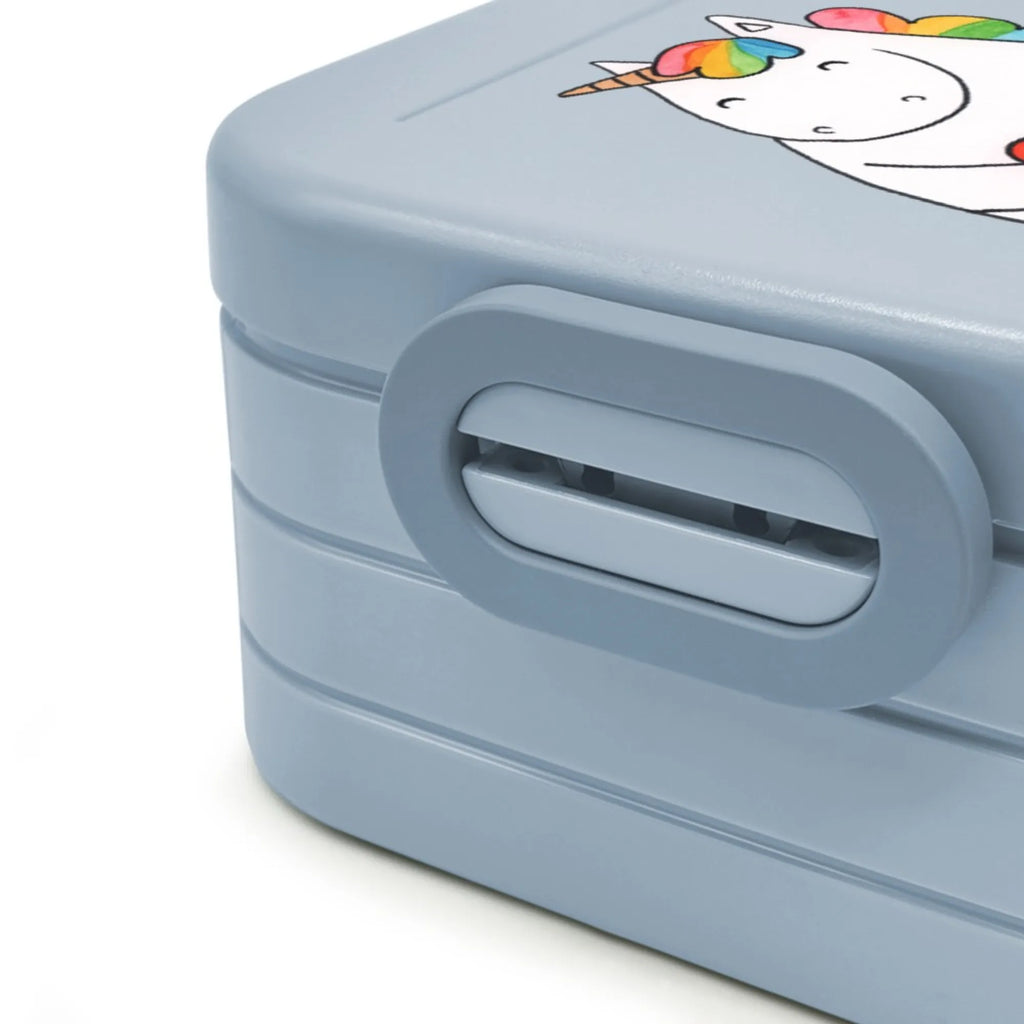 MEPAL Bentobox Einhorn Herz Motiv Brotdose, Lunchbox, Bentobox, Einhorn, Einhörner, Einhorn Deko, Unicorn, lustig, bunt, Herz, schlimm, Freundin, anders, witzig, böse