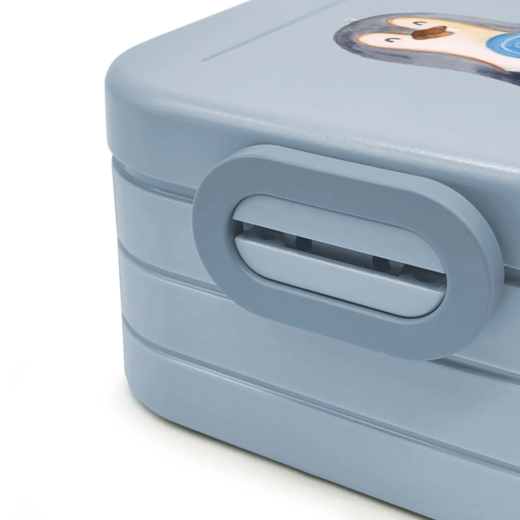 MEPAL Bentobox Pinguin Lolli Motiv Brotdose, Bentobox, Lunchbox, Pinguin, Rabauke, Blödsinn, Spruch, Süßigkeiten, Ganove, Pinguine, Gauner, Lolli, Rebell