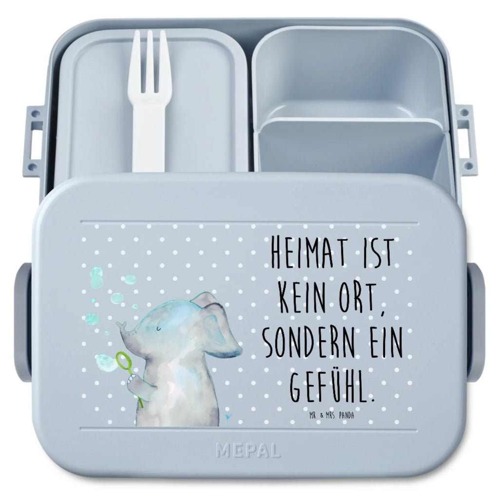 MEPAL Bentobox Elefant Seifenblasen Motiv Brotdose, Bentobox, Lunchbox, Tiermotive, Gute Laune, lustige Sprüche, Tiere, Dickhäuter, Liebesbeweis, Seifenblasen, Liebesspruch, Elefant, Gefühl. Daheim, Liebe, Elefanten, Rüsseltier, Heimat