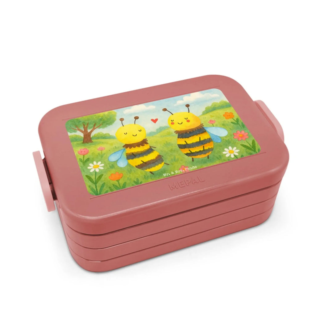 MEPAL Bentobox Biene Verliebt Design Brotdose, Lunchbox, Bentobox, Biene, Wespe, Hummel