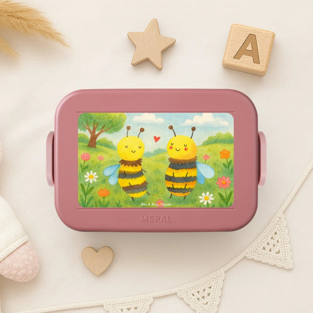 MEPAL Bentobox Biene Verliebt Design Brotdose, Lunchbox, Bentobox, Biene, Wespe, Hummel