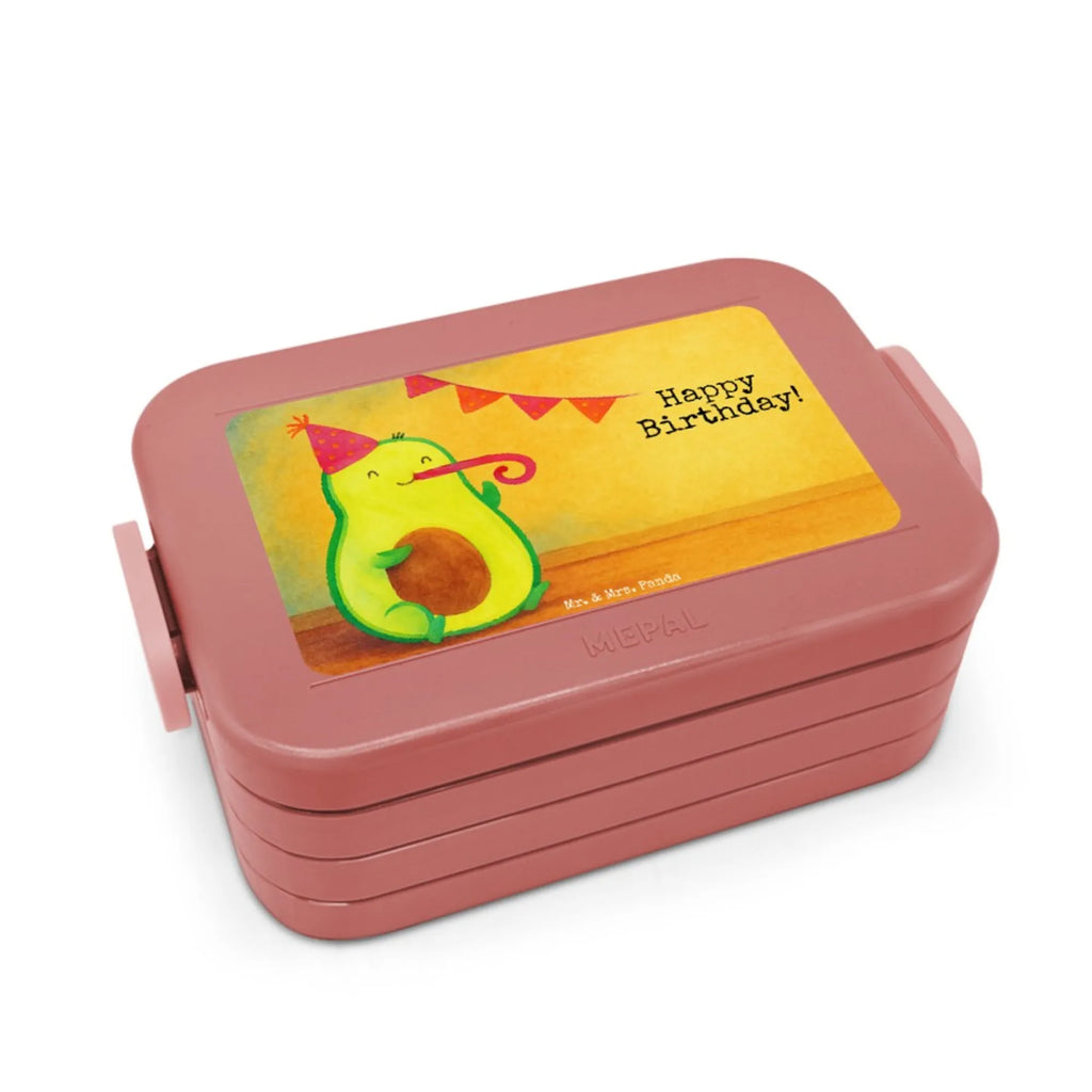 MEPAL Bentobox Avocado Geburtstag Design Brotdose, Lunchbox, Bentobox, Avocado, Veggie, Vegan, Gesund