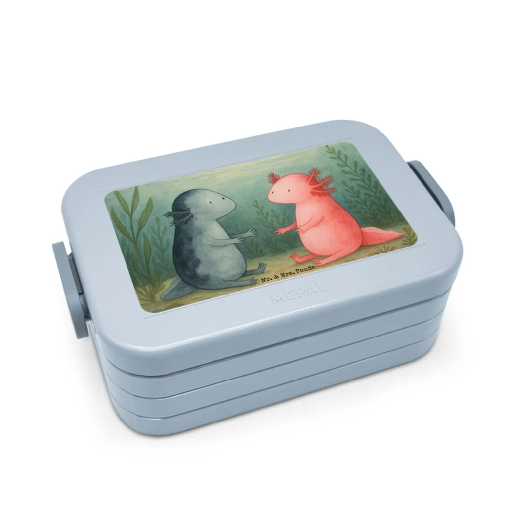 MEPAL Bentobox Axolotl Liebe Design Bentobox, Lunchbox, Brotdose, Axolotl, Molch, Lurch, Valentinstag, Schwanzlurch, Liebe, Ehemann, Lurche, große Liebe, Jahrestag, Freund, Axolot, Liebesbeweis, Verlobter