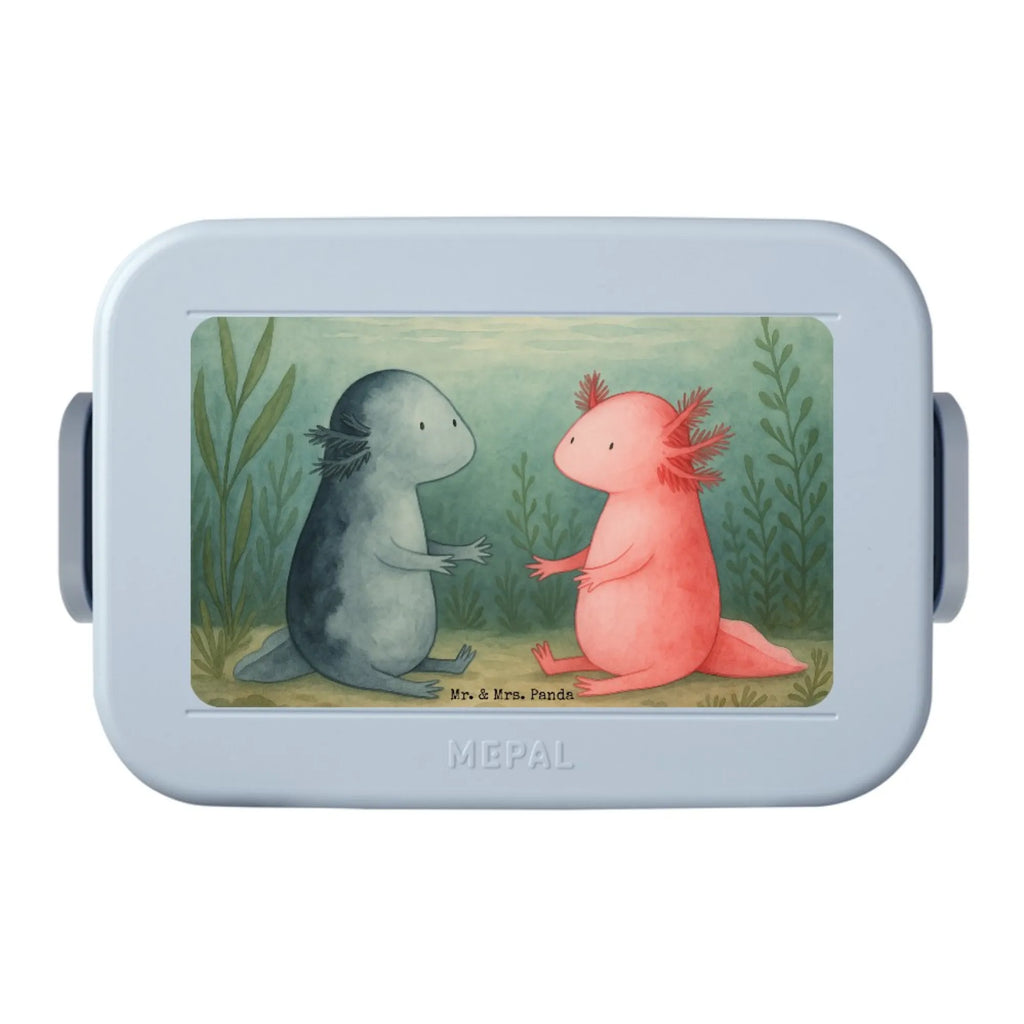MEPAL Bentobox Axolotl Liebe Design Bentobox, Lunchbox, Brotdose, Axolotl, Molch, Lurch, Valentinstag, Schwanzlurch, Liebe, Ehemann, Lurche, große Liebe, Jahrestag, Freund, Axolot, Liebesbeweis, Verlobter