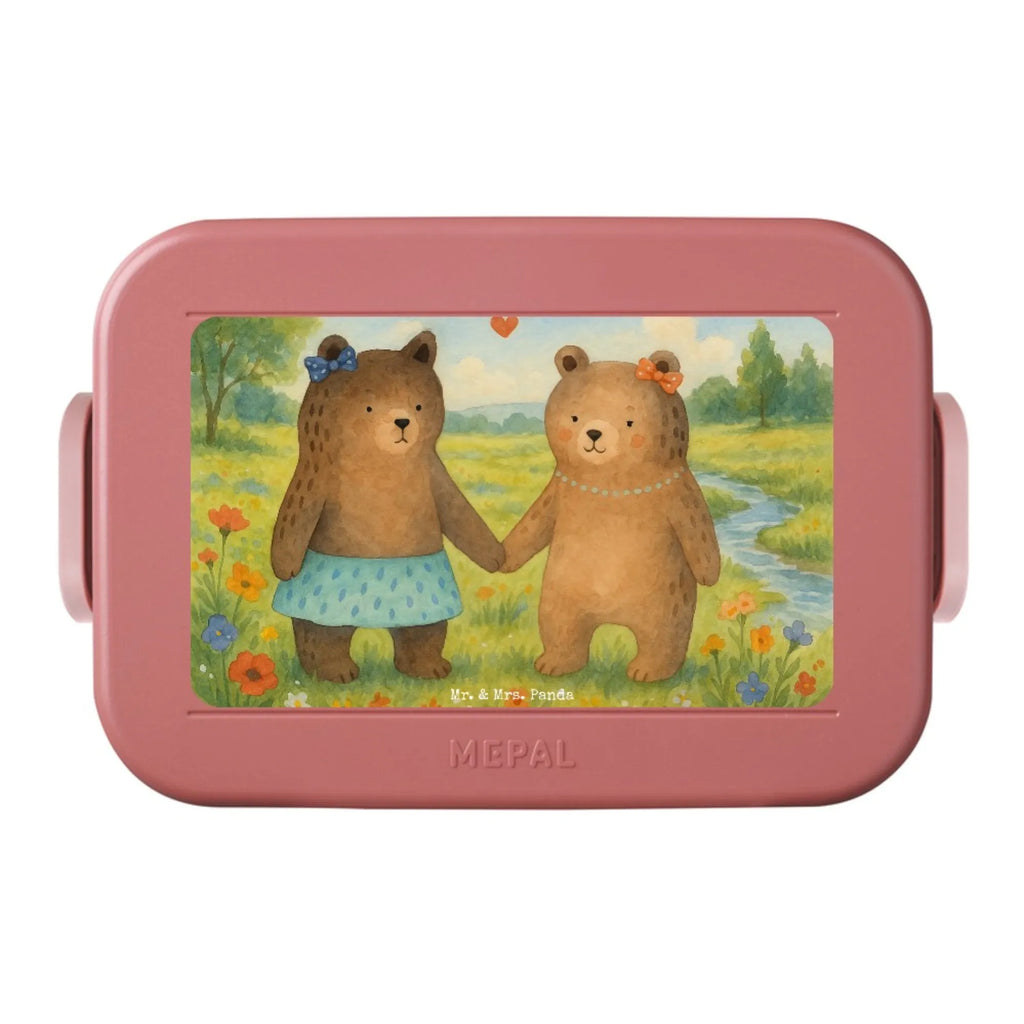 MEPAL Bentobox Bär Freundin Design Lunchbox, Bentobox, Brotdose, Bär, Teddy, Teddybär, Bär Freundin Beste Freund Liebe Liebesbeweis Verliebt Kumpel Kumpeliene