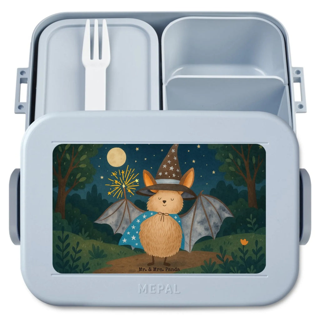 MEPAL Bentobox Fledermaus Zauberer Design Lunchbox, Brotdose, Bentobox, Tiermotive, Gute Laune, lustige Sprüche, Tiere, Magier, reinsteigern, Frauen, Zauberer, Fledermaus, Fledermäuse