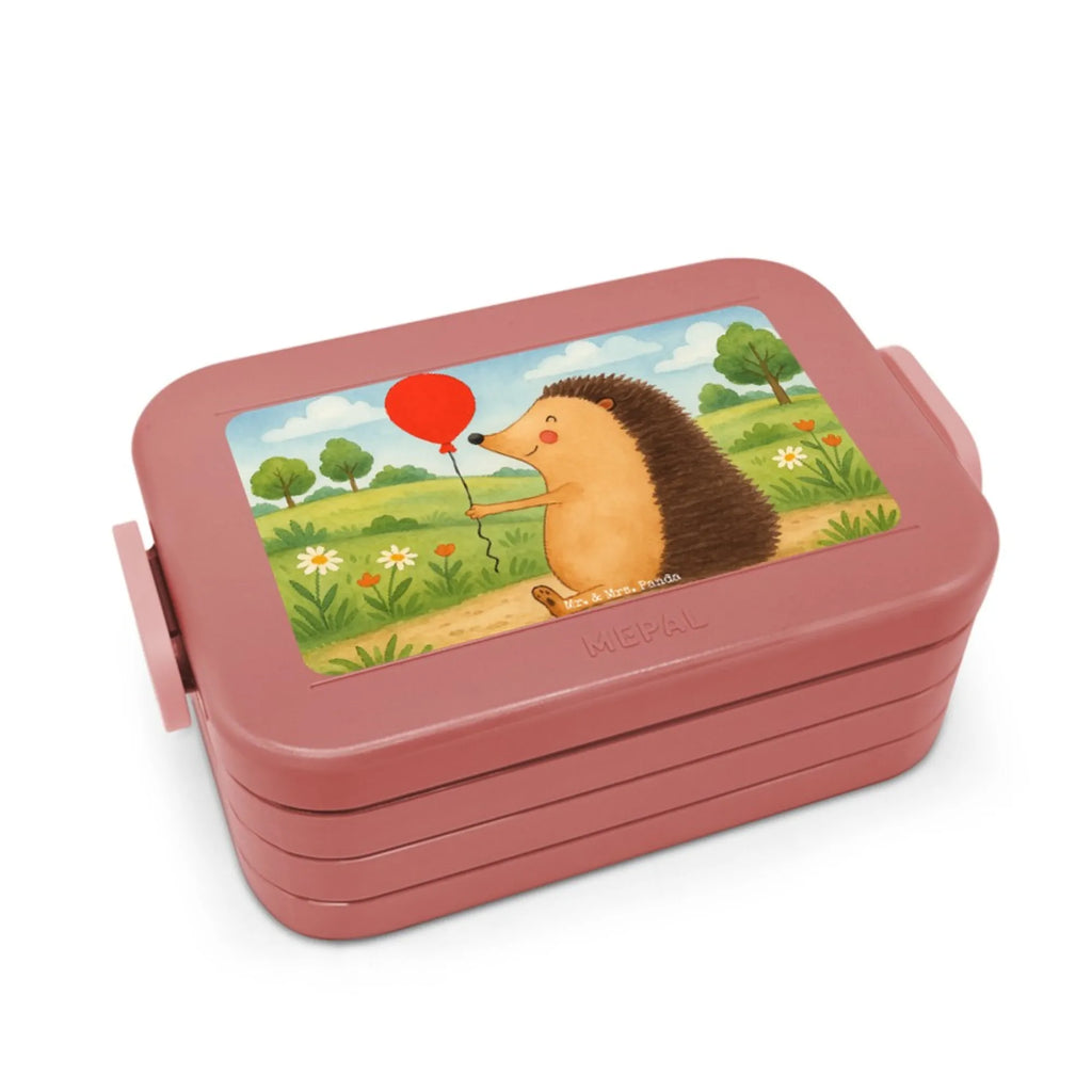 MEPAL Bentobox Igel Luftballon Design Lunchbox, Brotdose, Bentobox, Tiermotive, Gute Laune, lustige Sprüche, Tiere, Geburtstagskind, Ballon, Happy Birthday, Igel, Glückwunsch, Herzlichen Glückwunsch, Geburtstag
