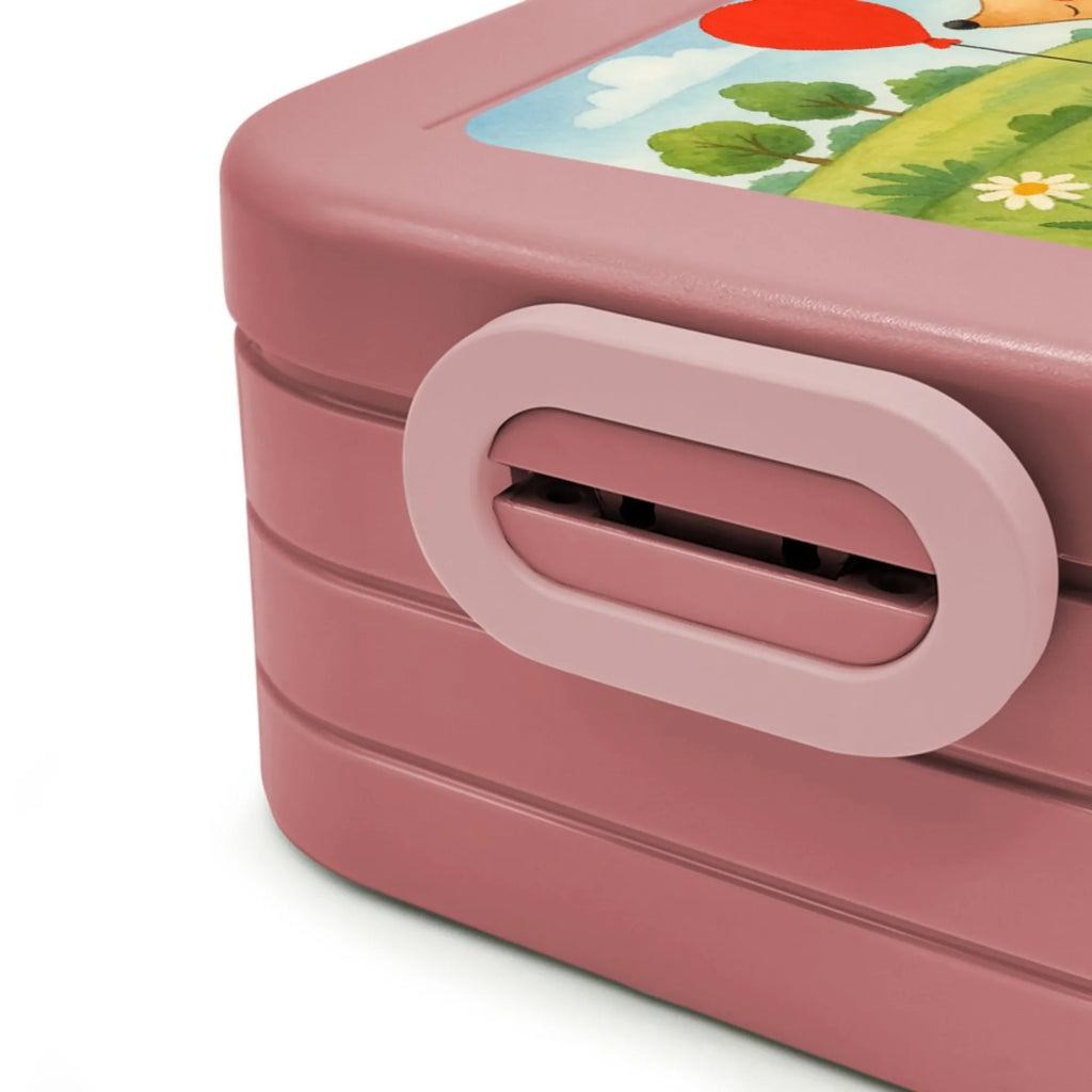 MEPAL Bentobox Igel Luftballon Design Lunchbox, Brotdose, Bentobox, Tiermotive, Gute Laune, lustige Sprüche, Tiere, Geburtstagskind, Ballon, Happy Birthday, Igel, Glückwunsch, Herzlichen Glückwunsch, Geburtstag