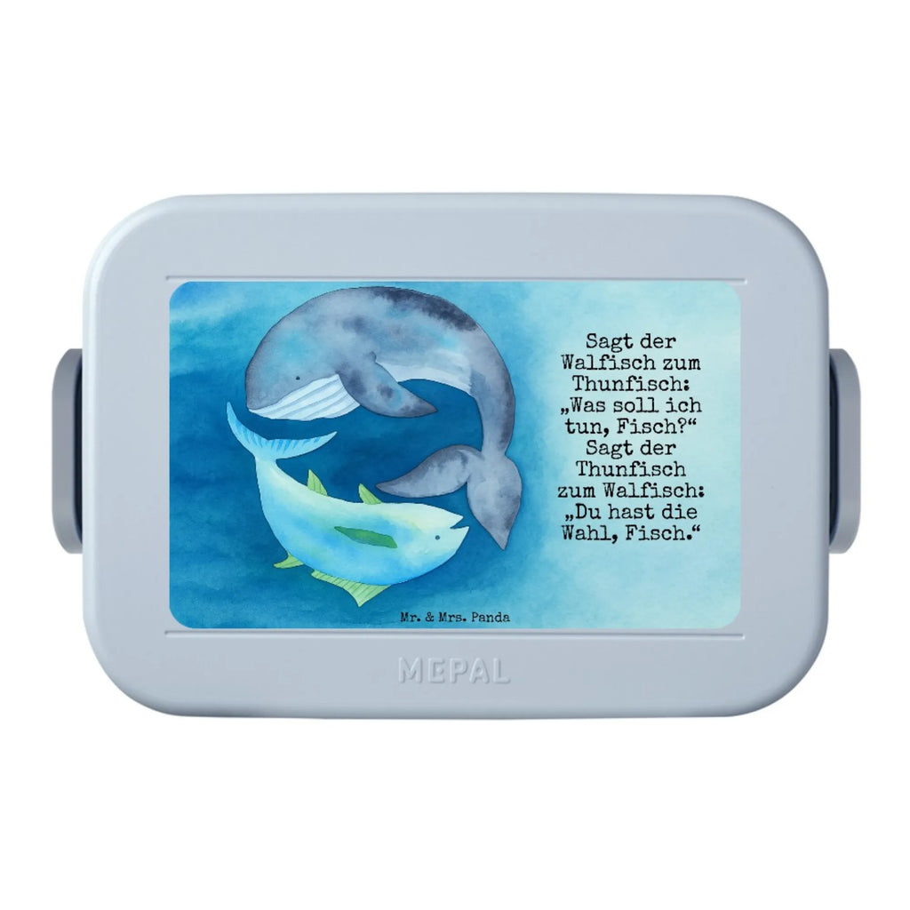MEPAL Bentobox Walfisch Thunfisch Design Brotdose, Lunchbox, Bentobox, Tiermotive, Gute Laune, lustige Sprüche, Tiere, Wahl, Witz, Wortwitz lustig, Wal, Flachwitz Geschenk, Flachwitz, Spruch lustig, Spruch des Tages, Tunfisch
