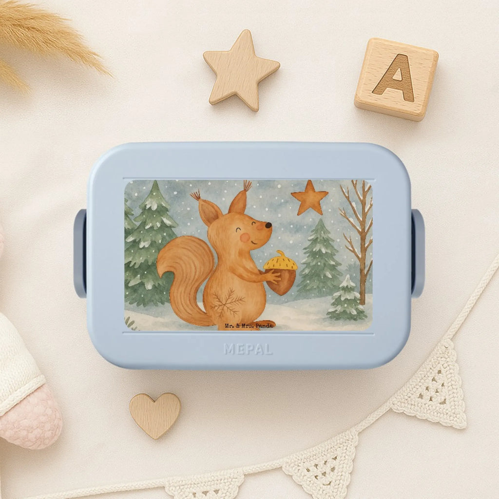 MEPAL Bentobox Eichhörnchen Weihnachten Design Bentobox, Brotdose, Lunchbox, Winter, Weihnachten, Weihnachtsdeko, Nikolaus, Advent, Heiligabend, Wintermotiv, Weihnachtsgruß, Vogel, Guten Rutsch, Frohes neues Jahr, Weihnachtsmotiv, Frohe Weihnachten, Neujahr