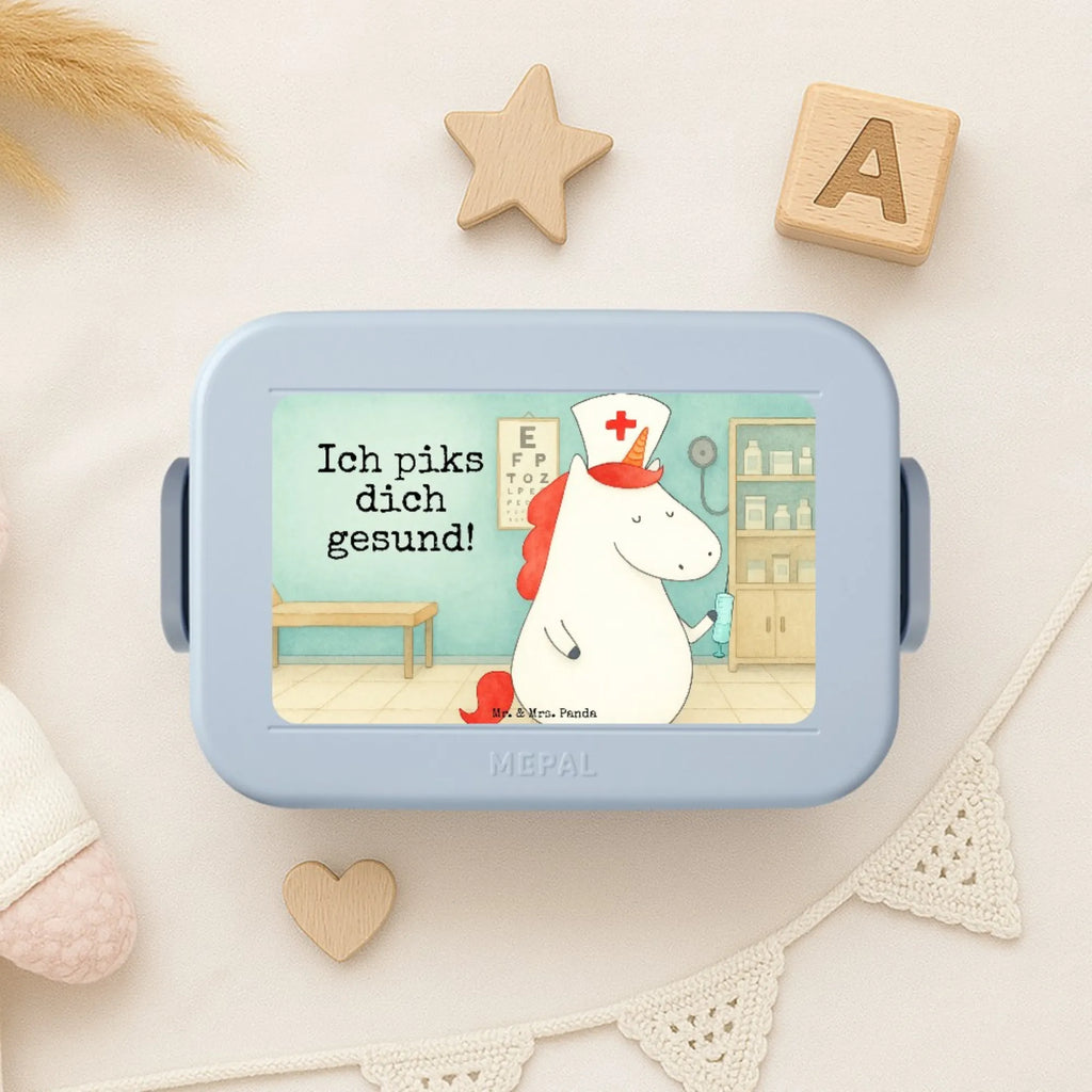 MEPAL Bentobox Einhorn Krankenschwester Design Lunchbox, Bentobox, Brotdose, Einhorn, Einhörner, Einhorn Deko, Unicorn, Krankenschwester Geschenk, Krankenhaus, Ärztin Geschenk, Krankenschwester Dankeschön, Krankenpfleger Geschenk, Krankenpflegerin